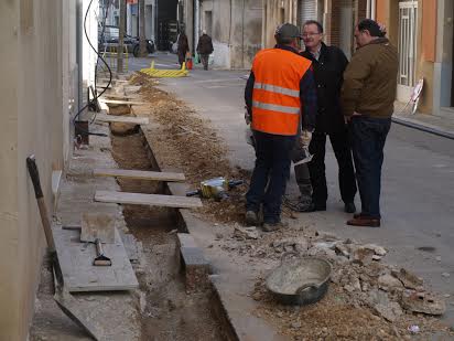 rénovation des trottoirs Alcala Alcossebre