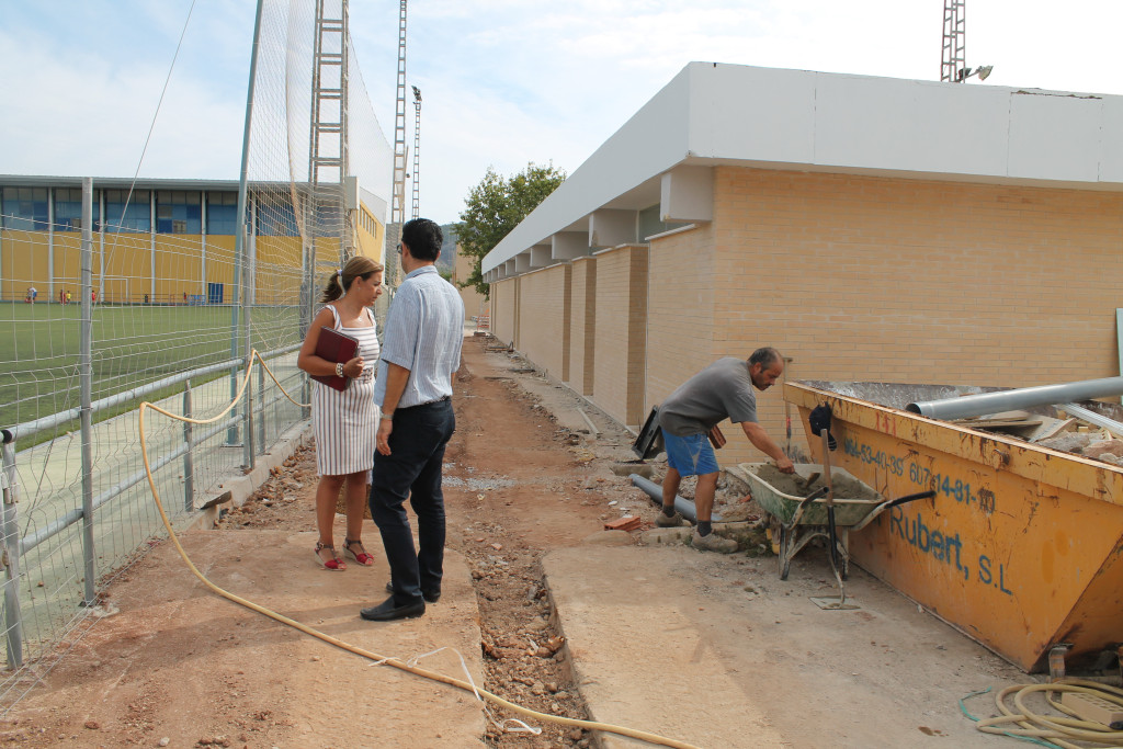 2015-03-26 - Benicassim - Travaux installations sportives