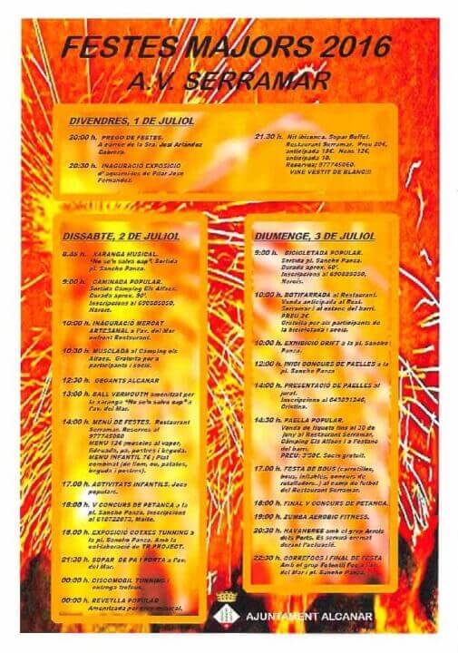 programme d'activité Alcanar