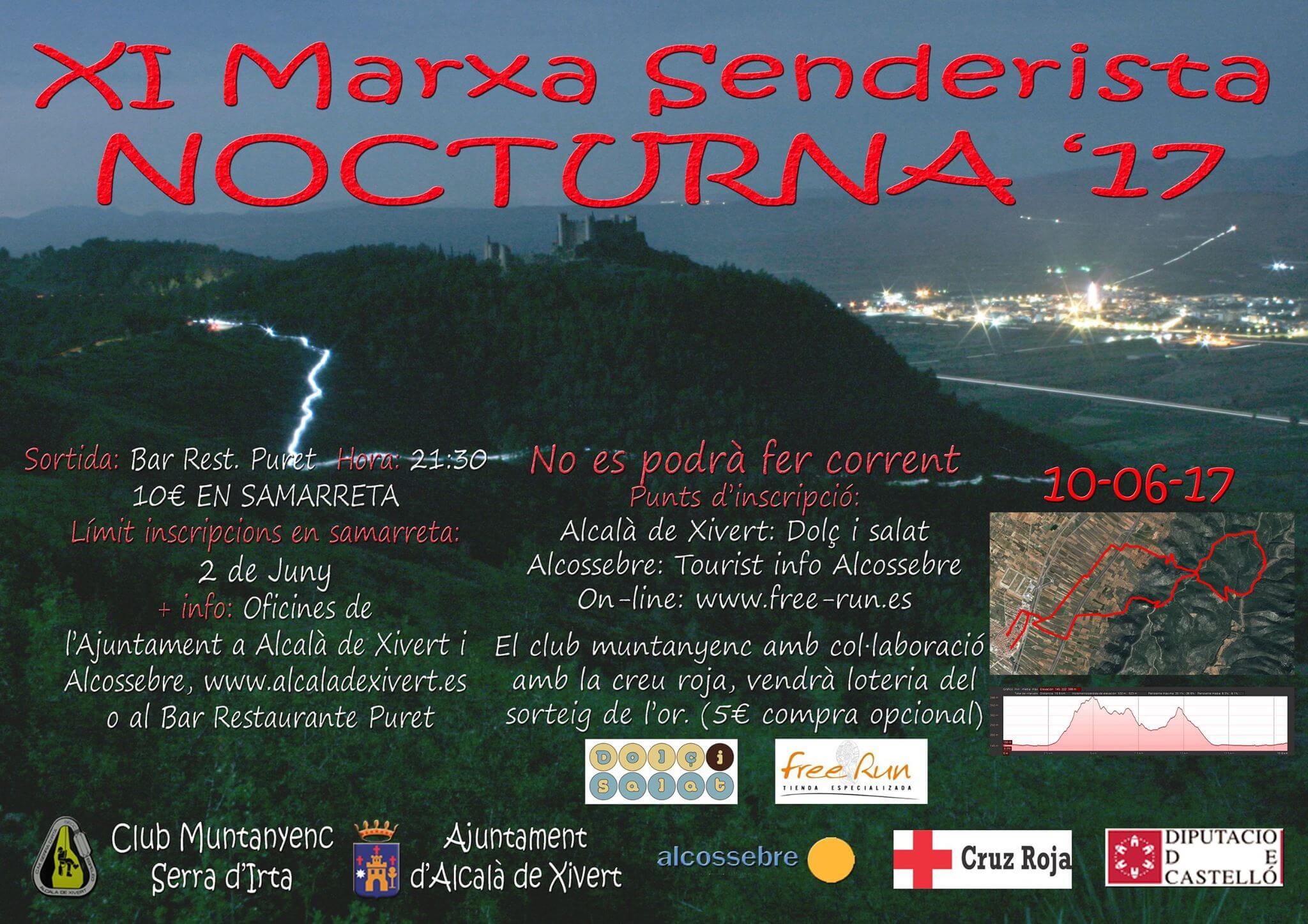 Cartel Marxa Nocturna 2017